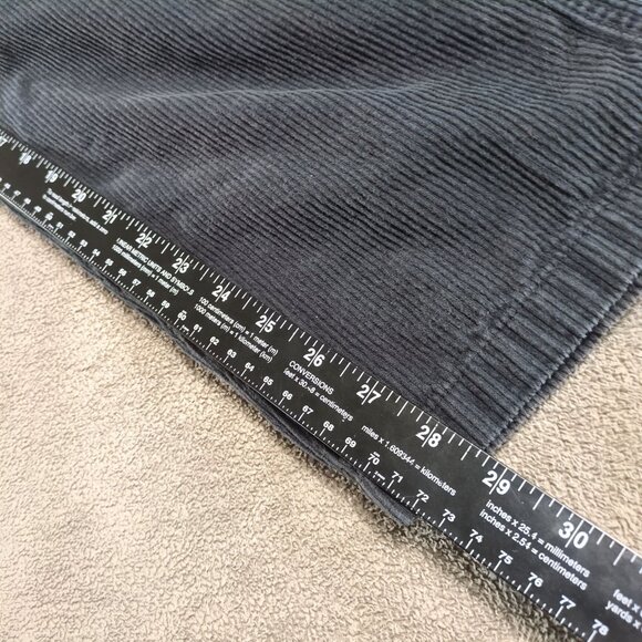 Vans Men’s 31 Loose Tapered Fit Cargo Pants Black Corduroy Skater Grunge Y2K - Picture 6 of 10